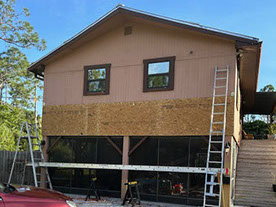 siding repair before